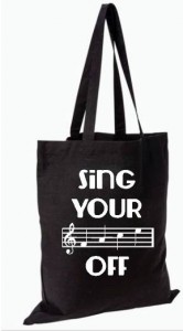 Sing Your Face off Tote Bag